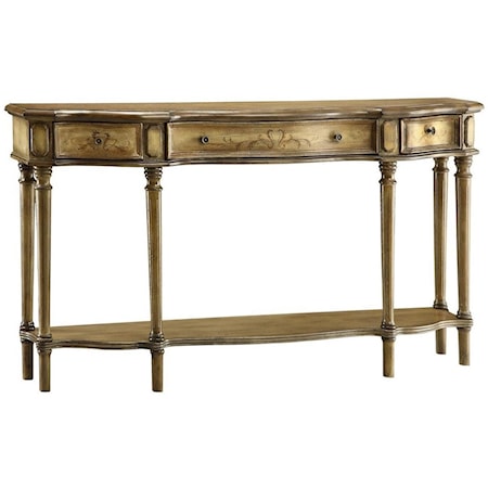 Alexandria 3 Drawer Console